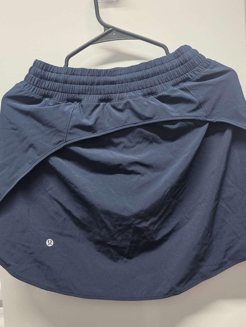 lululemon athletica Navy Skater Skirt Elastic Waistband Shorts Athleisure Casual